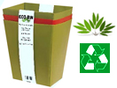 The new Eco-Friendly Green Trashcan 